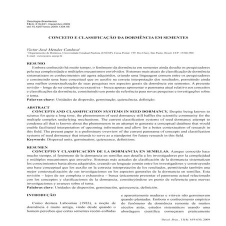  Ctrl aula 2 texto de apoio   dormência, quiescência e germinação