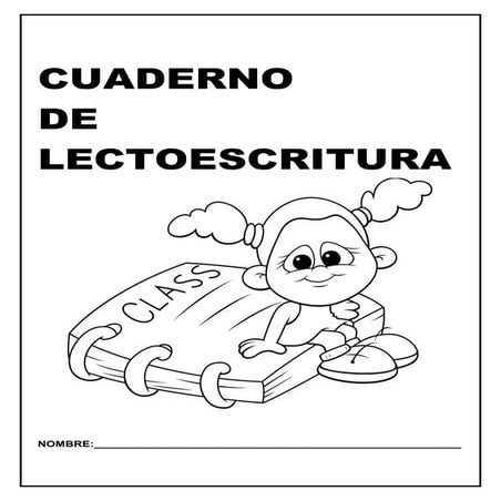Cuadernillo lectoescritura