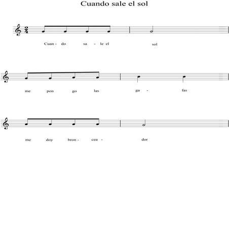 Cuando sale el sol