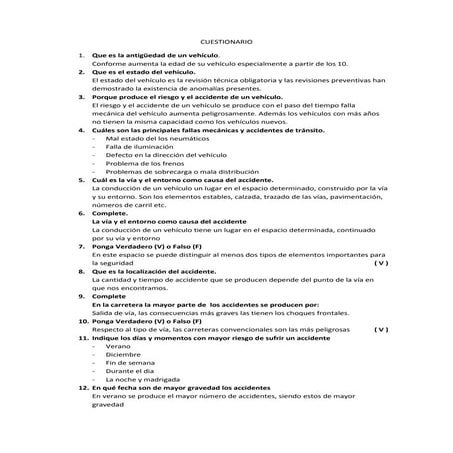 Cuestionario educ,,vial 62