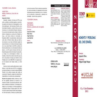 UIMP Momento y problemas del cine español