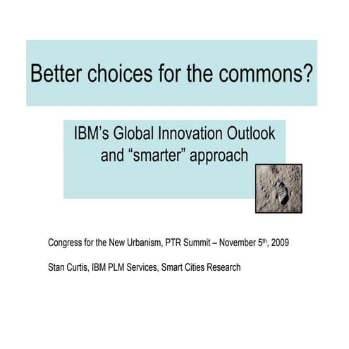 IBM’s Global Innovation Outlook