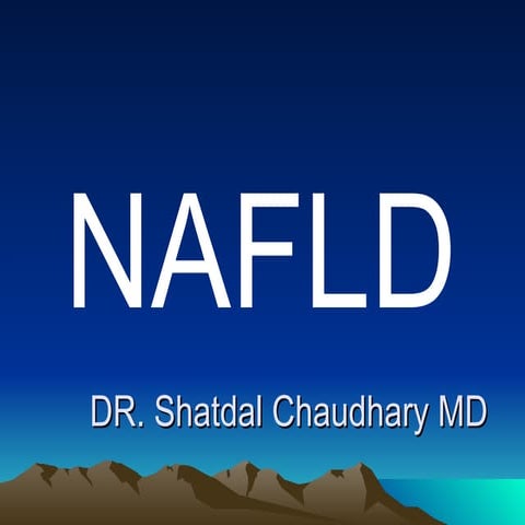NAFLD, NASH