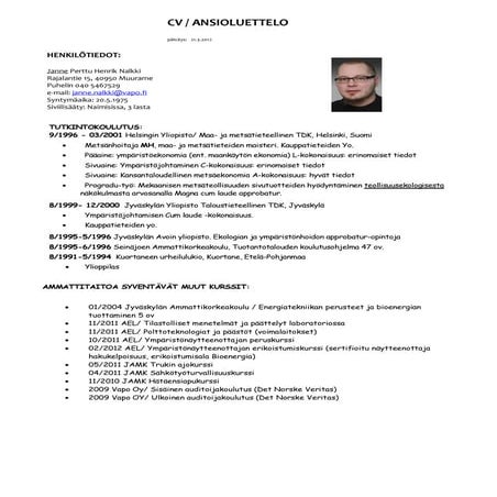 Cv Jannenalkki