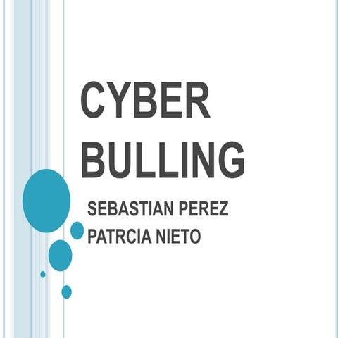 Cyber bulling