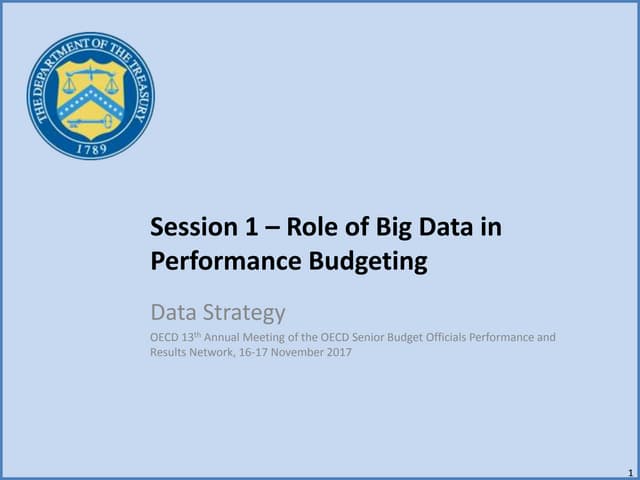Role of ICT & big data in performance budgeting - Lenora Stiles, United States
