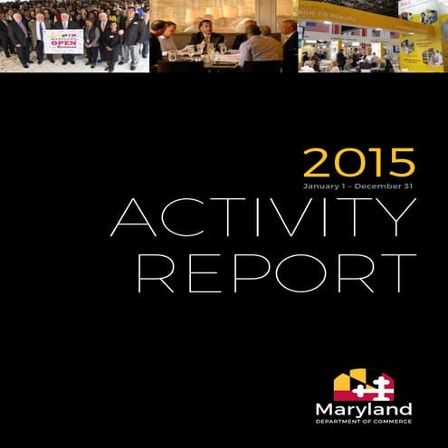 Commerce 2015 Activity Report