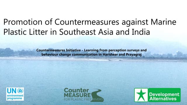 Promotion of Countermeasures against Marine Plastic Litter in Southeast Asia ...