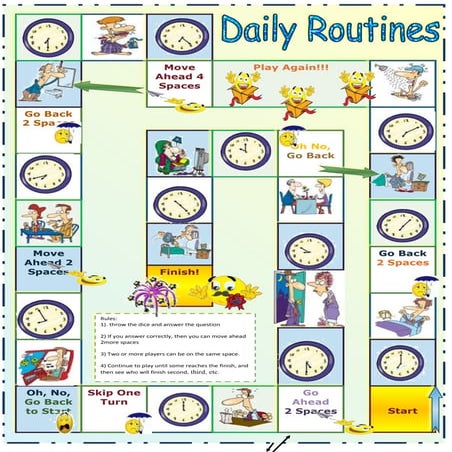 Daily routines-time