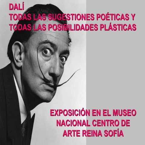 Exposición "Dali ". MNCARS, 2013