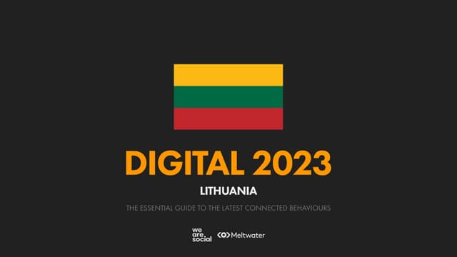 Digital 2023 Lithuania (February 2023) v01