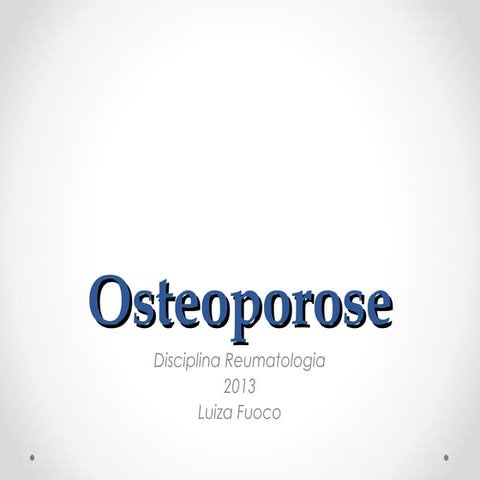 Doença óssea Metabólica