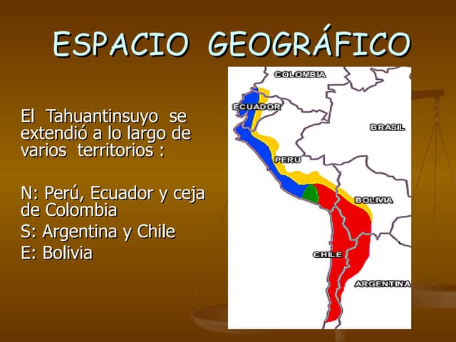 El espacio geográfico del tahuantinsuyo