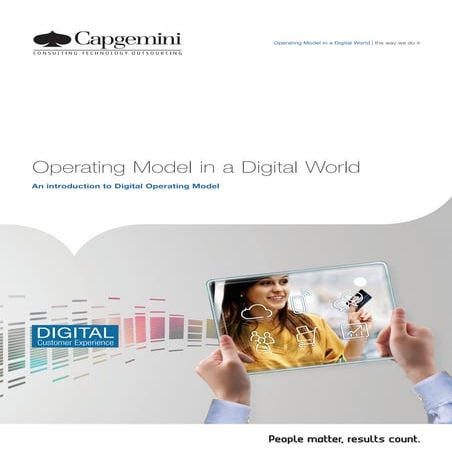 Operating Model Design in a Digital World
