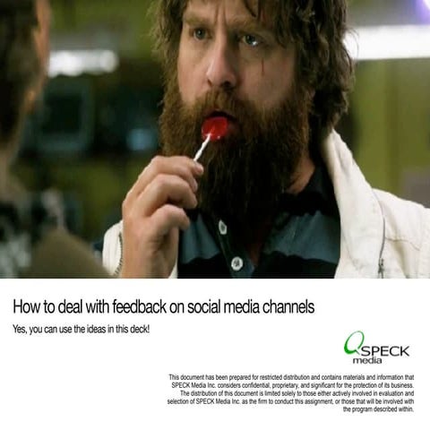 Dealing with feedback