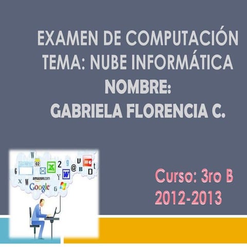examen  de computación