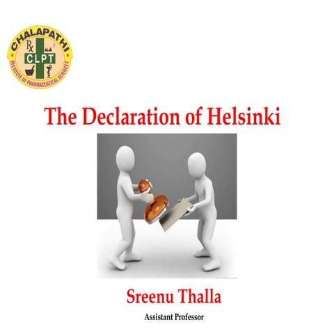 Declaration of Helsinki