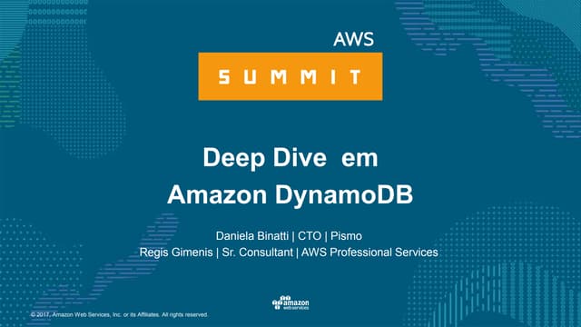 Deep dive de Amazon DynamoDB
