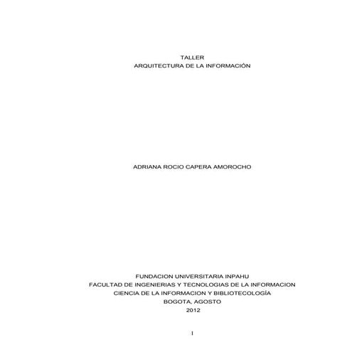 Definiciones metadatos