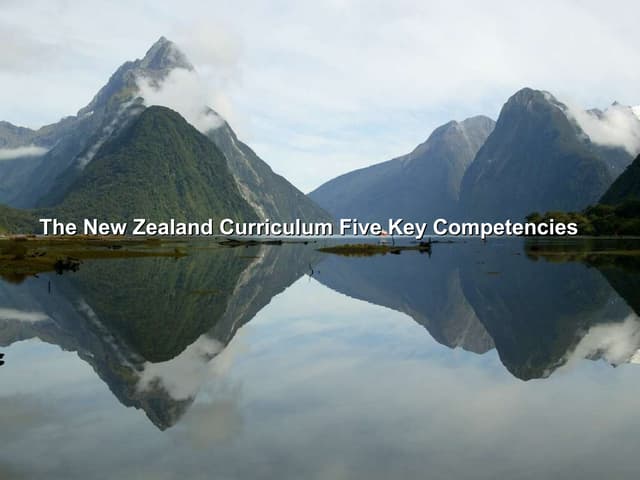 Key Competencies: Definitions