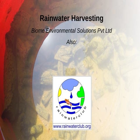 RWH Training in Delhi