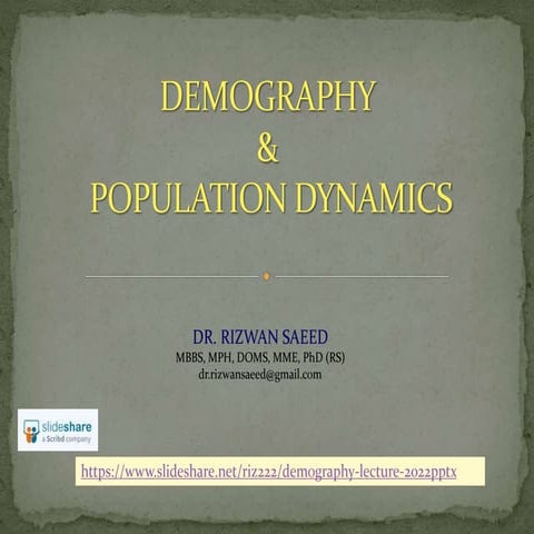 Demography lec-2023-Rizwan-Saeed-ANMC.pptx