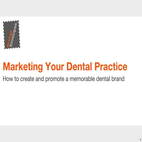Marketing Your Dental Practice