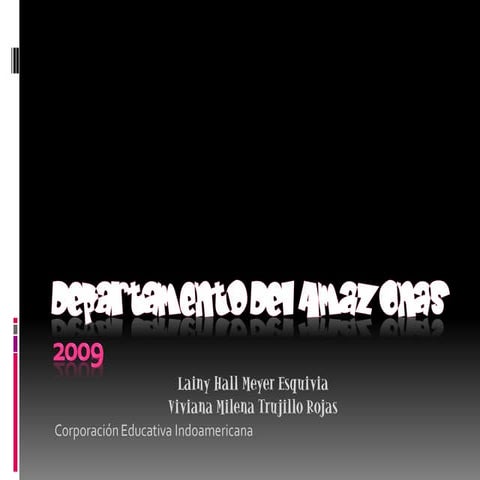 Departamento Del Amazonas 2009