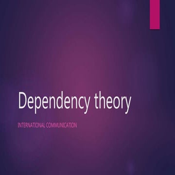 Dependency theory