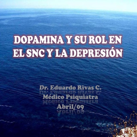 Depresion dopaminérgica