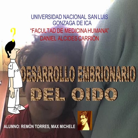 Desarrollo Embrionario Del Oido
