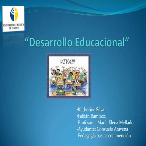 Desarrollo educacional