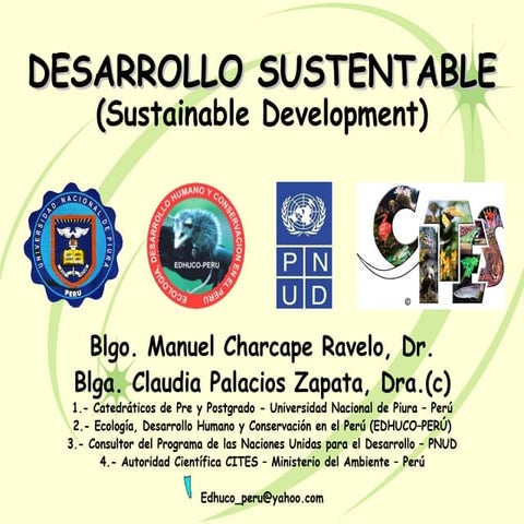 Desarrollo sustentable