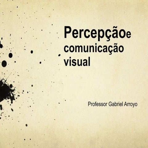Design Digital I Percepção e comunicação visual