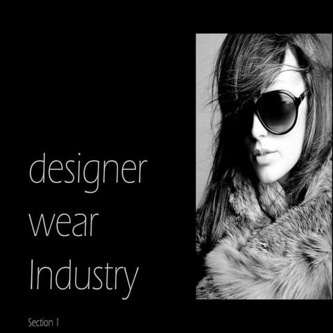 Designer wear 