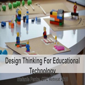 Design Thinking For Educational Technology 