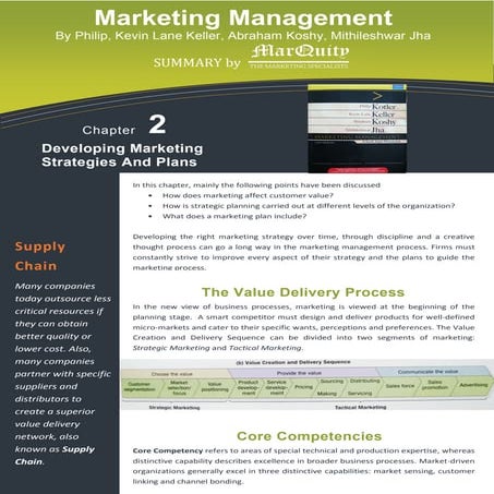 Developing marketing strategies and plans   02