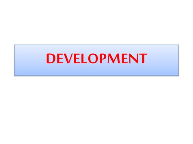 Economic Development