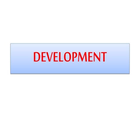 Economics Chapter 1- Development