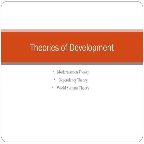 Development theories