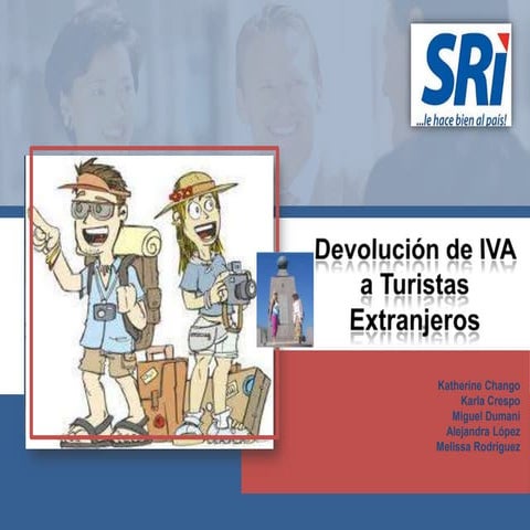 Devolución de IVA a turistas