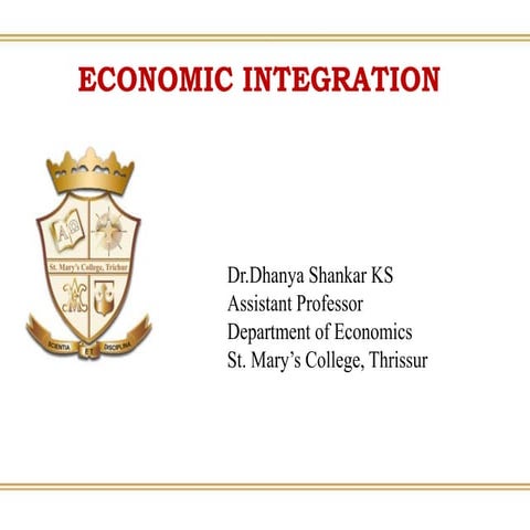 Economics:Economic Integration