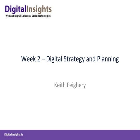 DBS-Week2-DigitalStrategySession