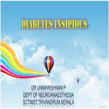 Diabetes insipidus