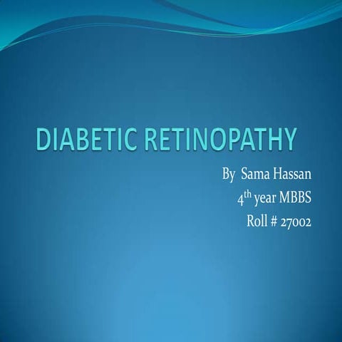 Diabetic Retinopathy
