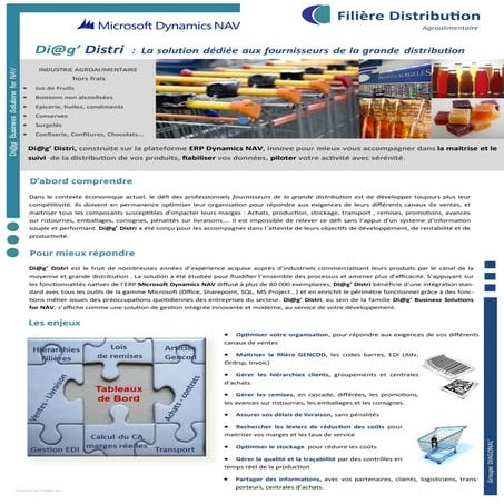 Diag' Distri - Agroalimentaire
