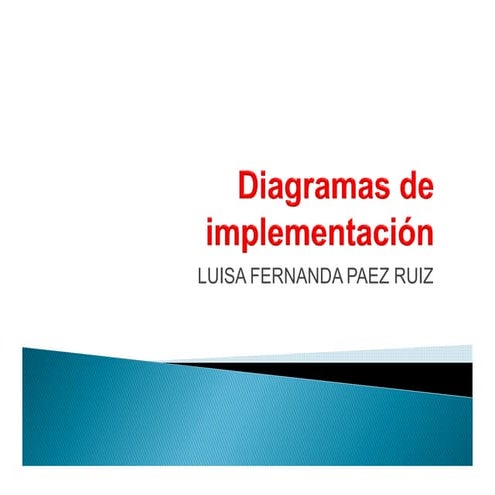 Diagramas de implementacion