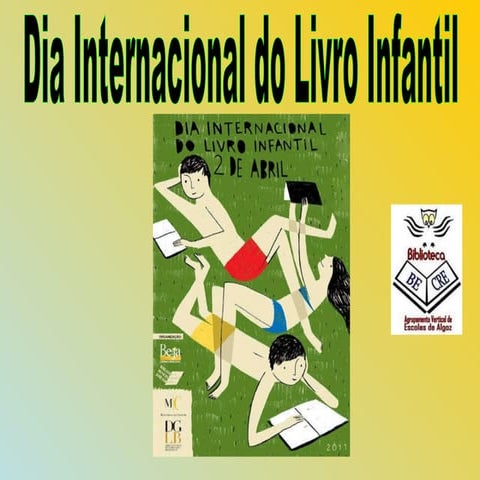 Dia livro infantil - 2 de Abril - Biblioteca Algoz