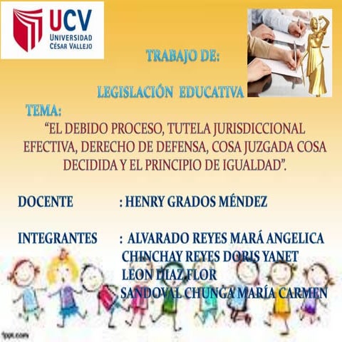 DEBIDO PROCESO - TUTELA JURISDICCIONAL