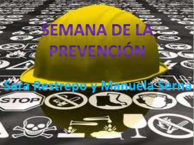 Diapositivas prevencion para entregar